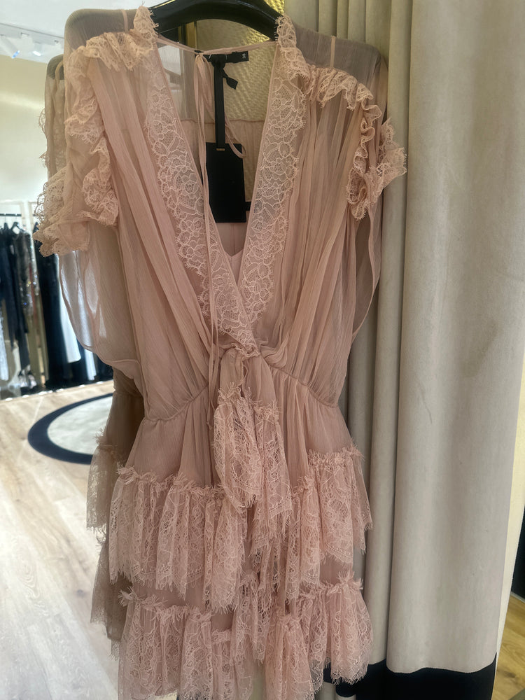 Dress in silk SHIFFON