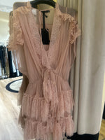 Dress in silk SHIFFON