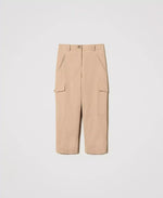 Cargohose aus Gabardine aus Baumwollmischung
