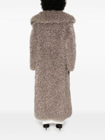 Mantel aus Faux Shearling