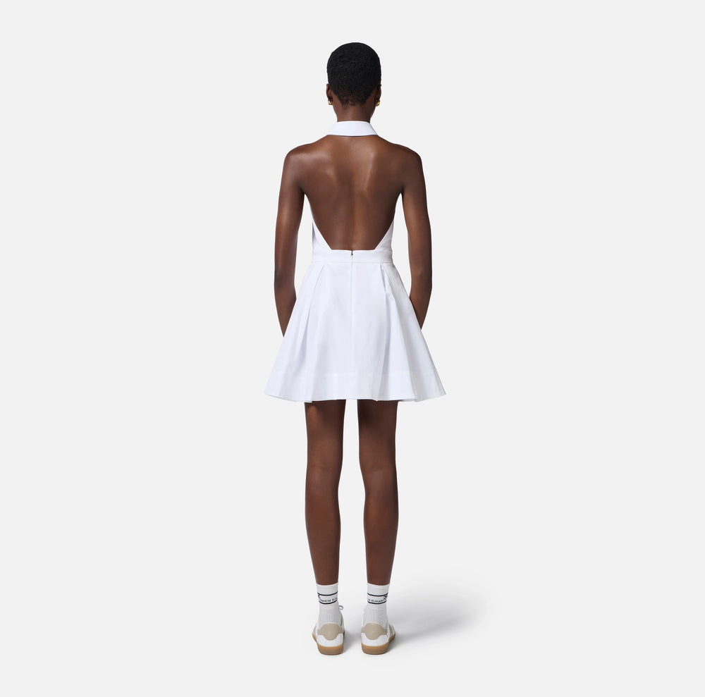 Kleid aus Baumwoll-Gabardine