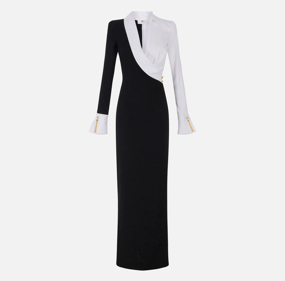 Red Carpet-Kleid aus leichtem Crêpe