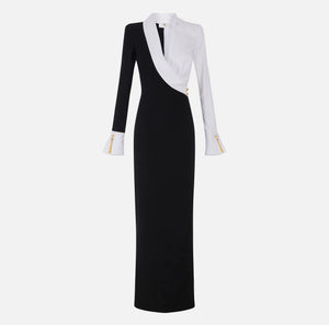 Red Carpet-Kleid aus leichtem Crêpe