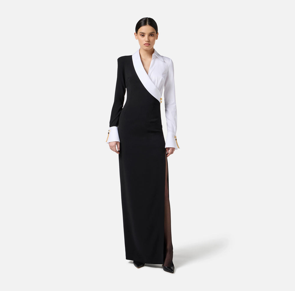 Red Carpet-Kleid aus leichtem Crêpe