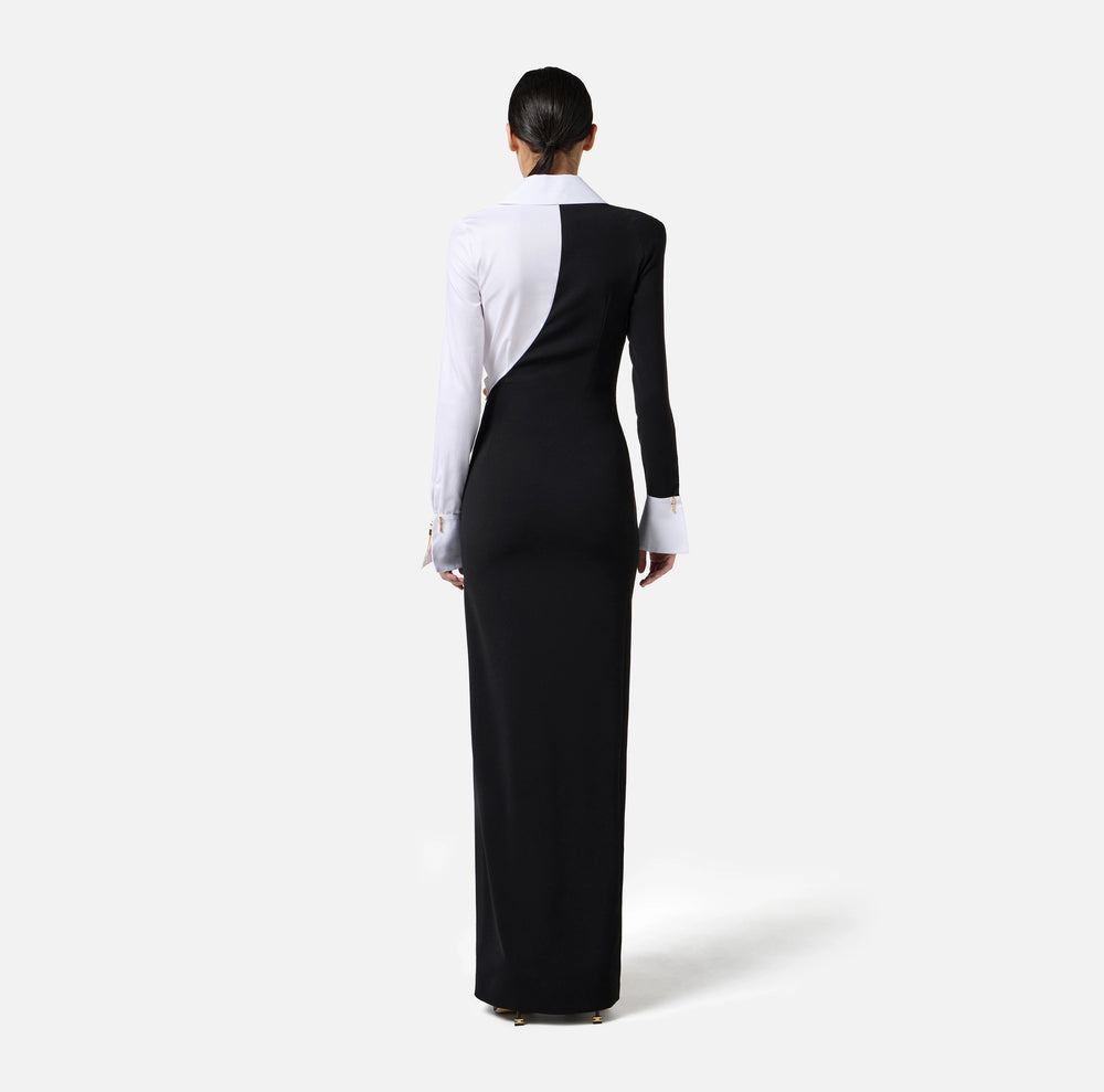 Red Carpet-Kleid aus leichtem Crêpe