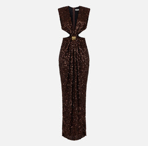 Red Carpet-Kleid aus Pailletten