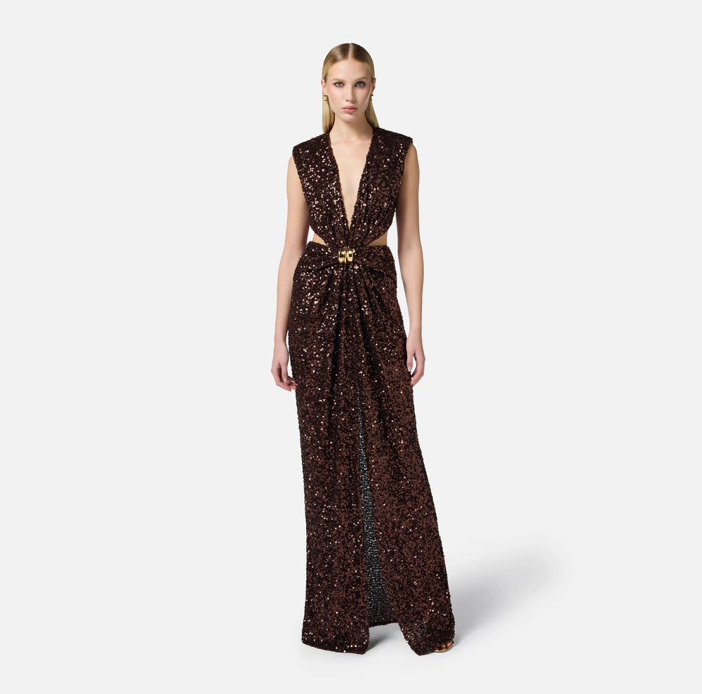 Red Carpet-Kleid aus Pailletten