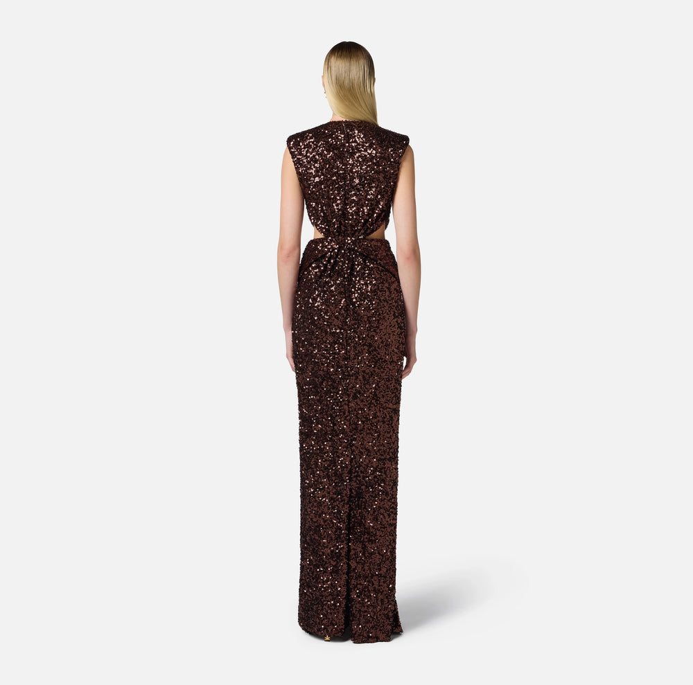 Red Carpet-Kleid aus Pailletten