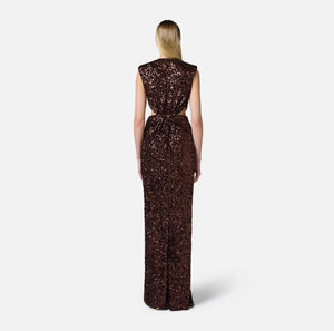 Red Carpet-Kleid aus Pailletten