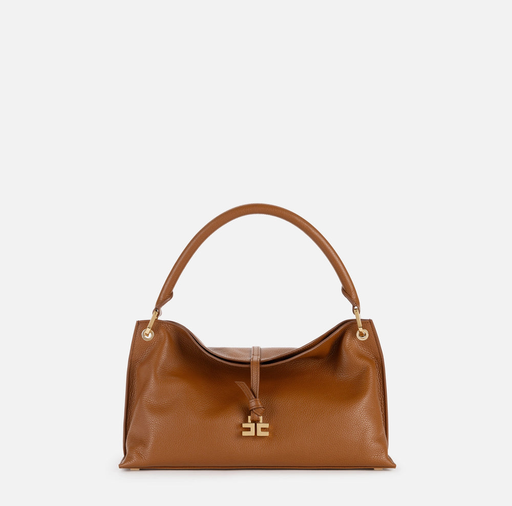 Mittelgroße Handtasche aus Leder