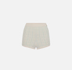 Shorts mit Allover-Jacquard-Logo