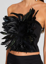 NICKI FEATHER TOP