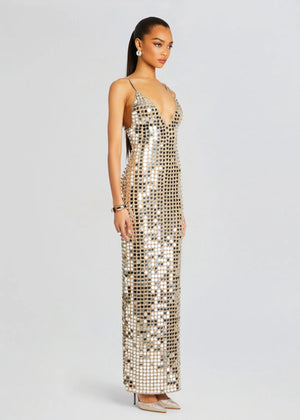 PERRI EMBELLISHED DRESS