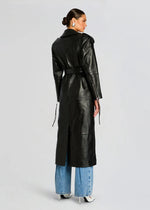 KNIGHTLEY LEATHER TRENCH COAT