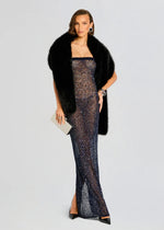 DUCHESS FAUX FUR STOLE