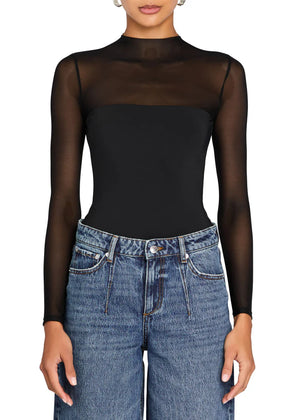 BRANDI MESH BODYSUIT