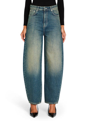 MARBEL MID RISE BARREL JEAN
