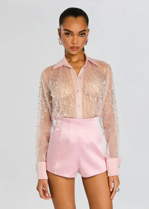 AUBRIELLA EMBELLISHED SHIRT