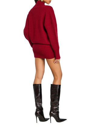 NEVA KNIT SWEATER DRESS