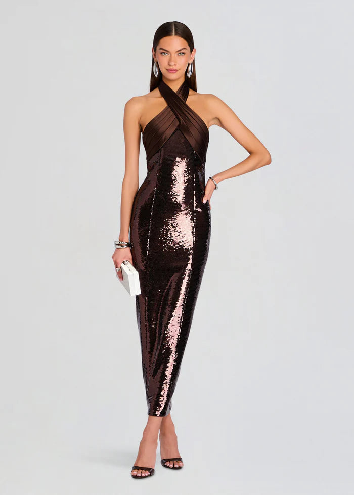 TAMRA SEQUIN DRESS
