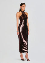 TAMRA SEQUIN DRESS