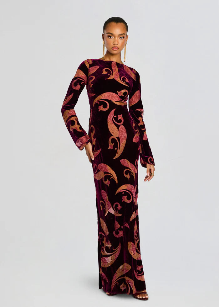 IONA VELVET DRESS