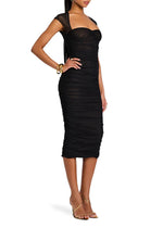 KYLIE MESH MIDI DRESS