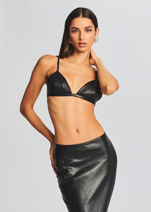 ESTI LEATHER BRA