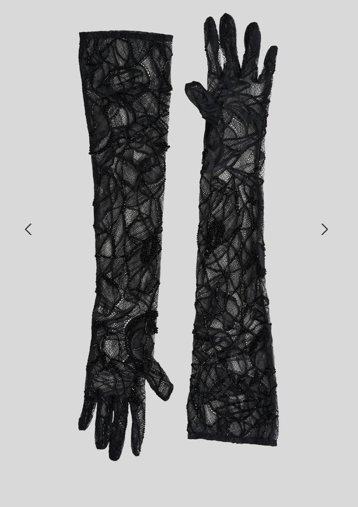 ROYCE SEQUIN GLOVES