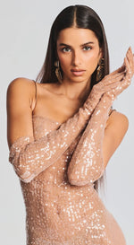 DIEM SEQUIN GLOVES