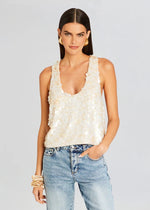 CLOVER SEQUIN TOP