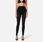 Leggings mit Spitzenmuster