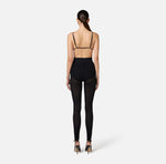 Leggings mit Spitzenmuster