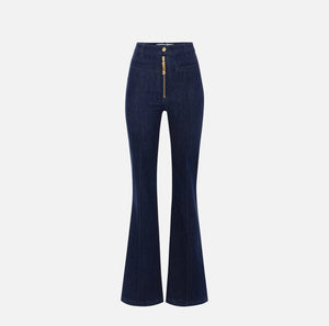 Jeans mit Schmuckreißverschluss
