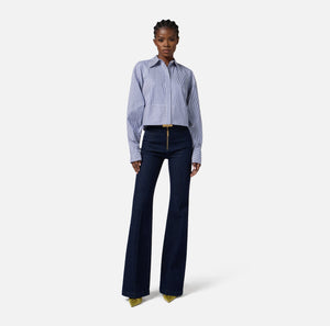 Jeans mit Schmuckreißverschluss