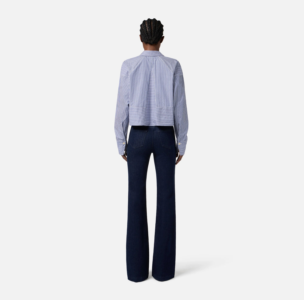 Jeans mit Schmuckreißverschluss