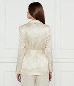 Blazer aus „Oval T“-Jacquard Zur Wunschliste hinzufügen