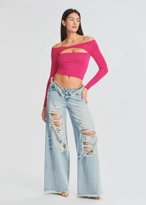 OLLIE WIDE LEG JEAN