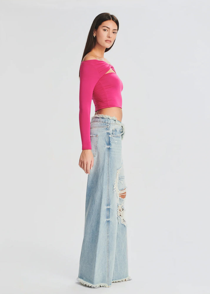 OLLIE WIDE LEG JEAN