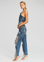 SUPER DISTRESSED MAGGIE JEAN