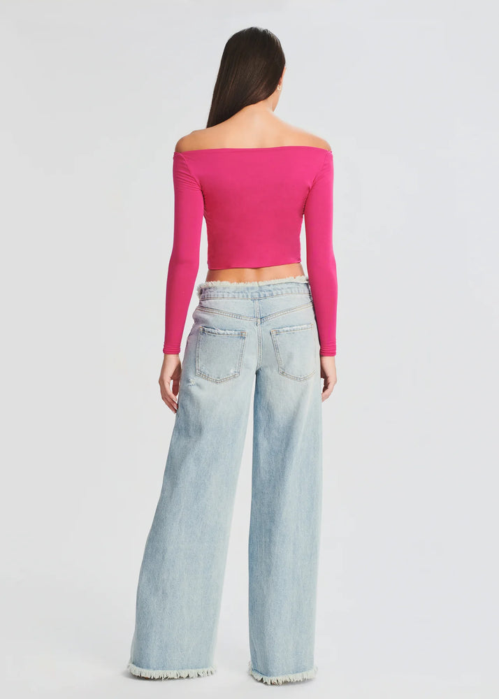 OLLIE WIDE LEG JEAN