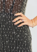 SPENCER EMBELLISHED DRESS