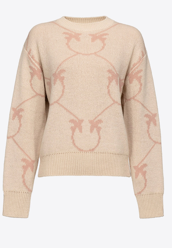 MONOGRAM JACQUARD PULLOVER