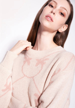 MONOGRAM JACQUARD PULLOVER